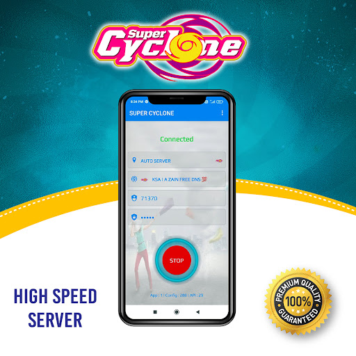 Super Cyclone Vpn स्क्रीनशॉट 2