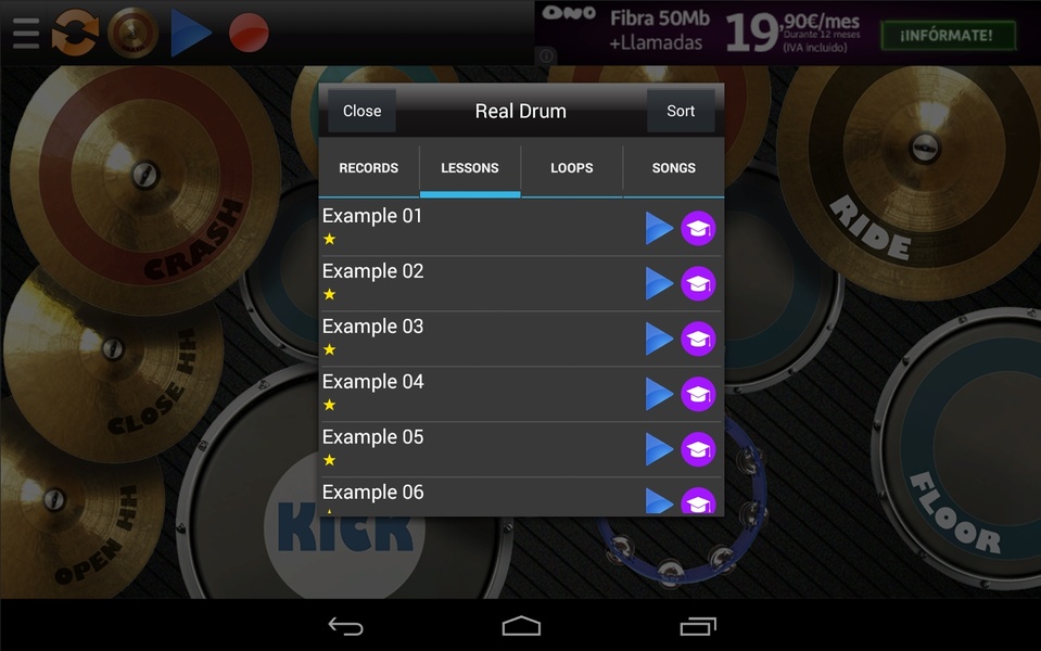 Schermata REAL DRUM: Electronic Drum Set 2