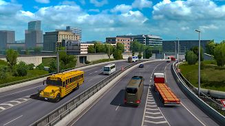 School Bus Transport Simulator ဖန်သားပြင်ဓာတ်ပုံ 3