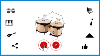 Bongo Cat Musical Instruments স্ক্রিনশট 1