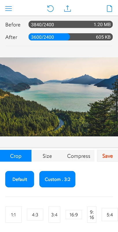 Image Compressor and Resizer ဖန်သားပြင်ဓာတ်ပုံ 2