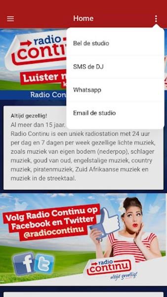 Schermata Radio Continu 1