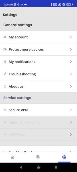 McAfee Security: Antivirus VPN ภาพหน้าจอ 2