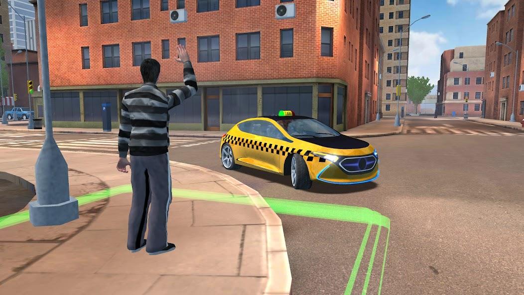 Taxi Sim 2022 Evolution Mod ဖန်သားပြင်ဓာတ်ပုံ 3