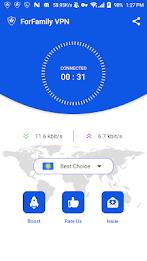 ForFamily VPN (Unlimited VPN) 스크린샷 1