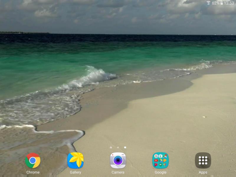 Tropical Beach Live Wallpaper Schermafbeelding 2