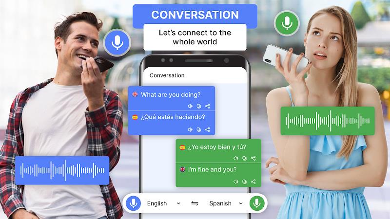 Translate Voice Translator App 스크린샷 1