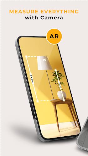 Ruler AR - Tape Measure App Ekran Görüntüsü 0