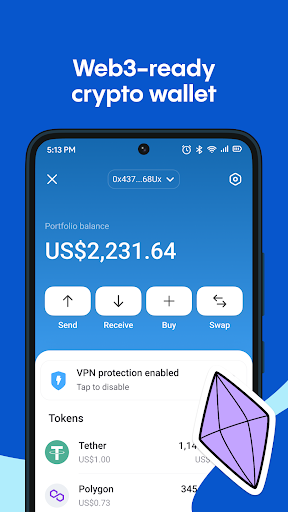 Schermata Aloha Private Browser - VPN 2