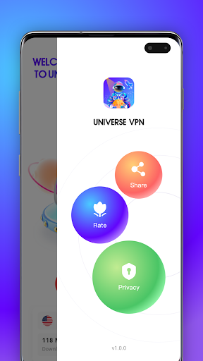 Universe VPN: Travel safely Ekran Görüntüsü 3