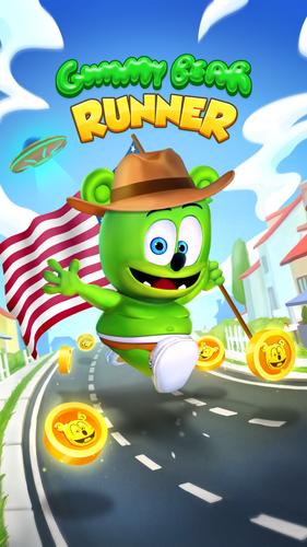 Gummy Bear Run-Endless runner ဖန်သားပြင်ဓာတ်ပုံ 0