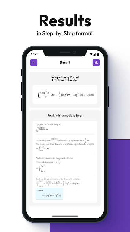 Double Integral Calculator Capture d'écran 2