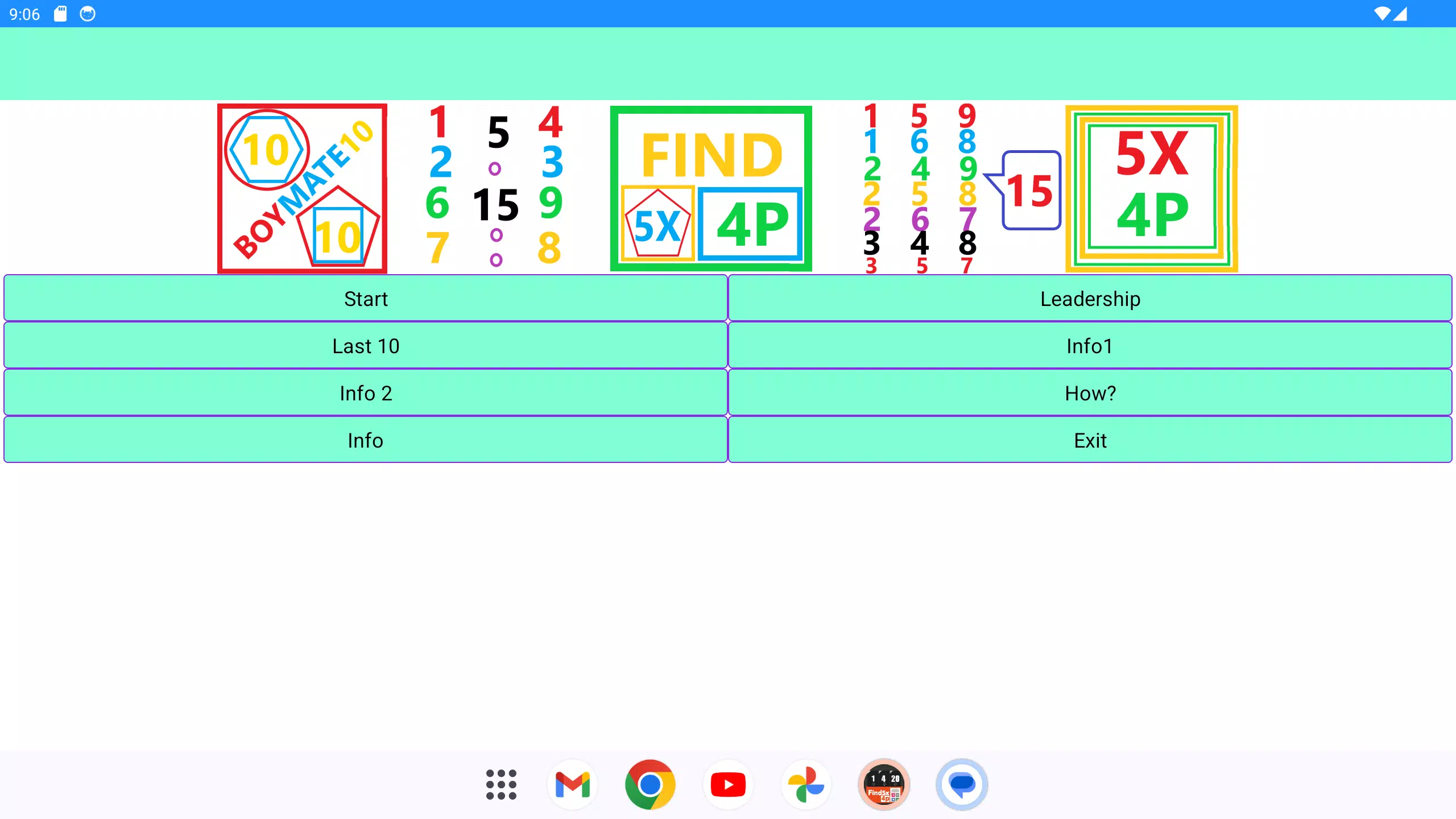 Brain Game - Find5x 4P ภาพหน้าจอ 0