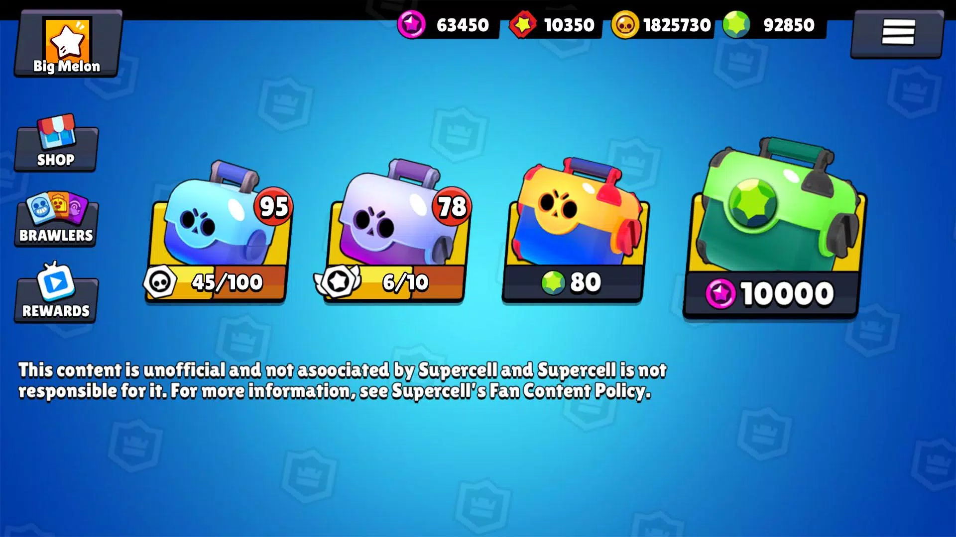 Box Simulator for Brawl Stars 스크린샷 1