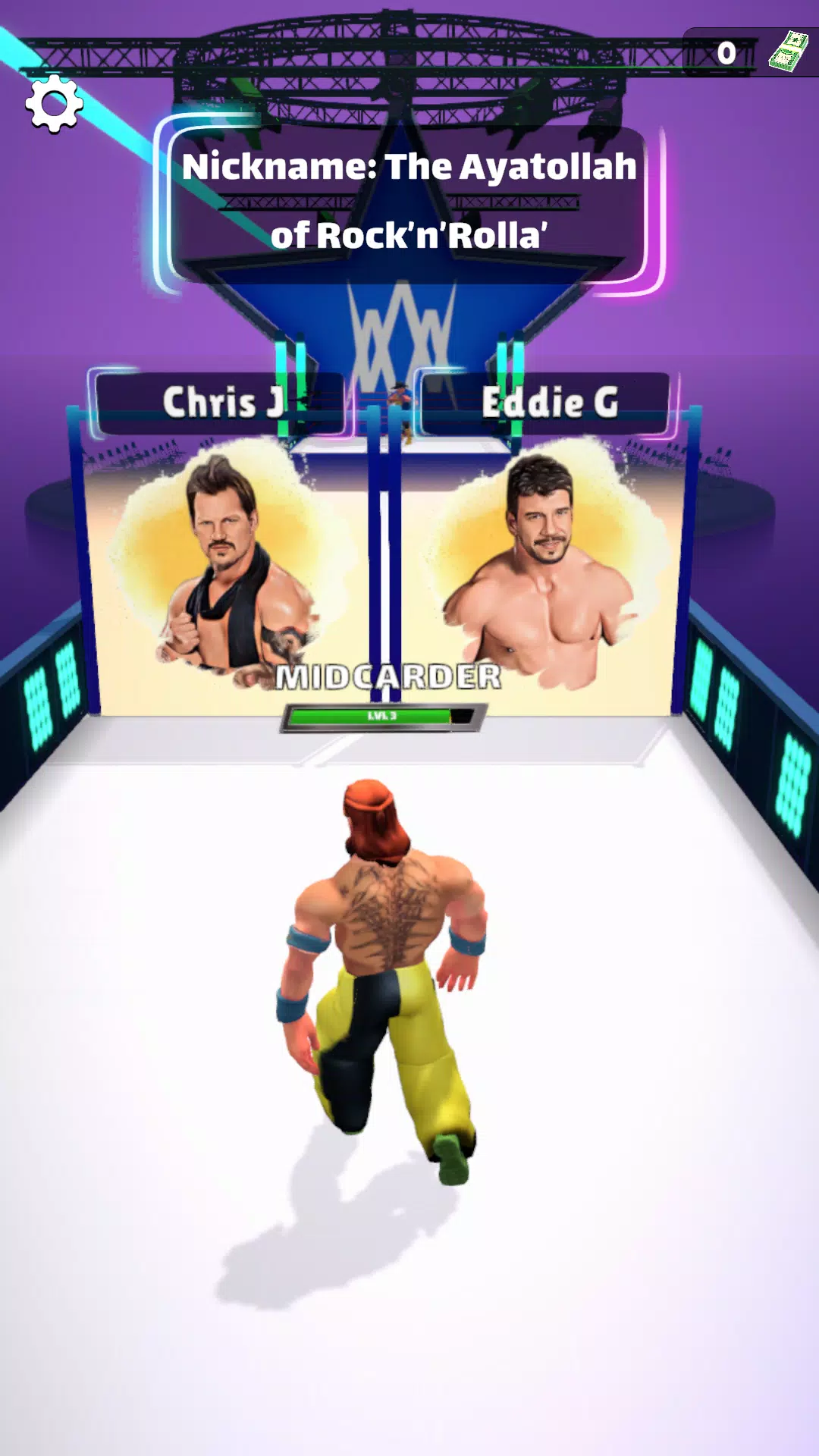 Wrestling Trivia Run Скриншот 0