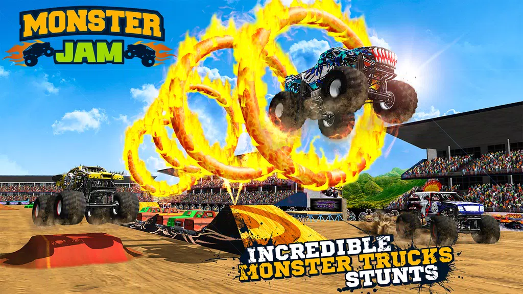 Monster Truck Jam: Truck Games Скриншот 0