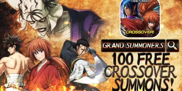 Grand Summoners는 Rurouni Kenshin과 팀을 이루어 흥미 진진한 크로스 오버 이벤트