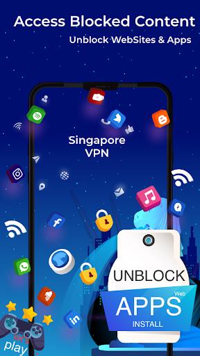 Singapore VPN - Free, Fast & Secure スクリーンショット 3