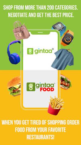 gintaa: Shop & Order Food Captura de pantalla 0