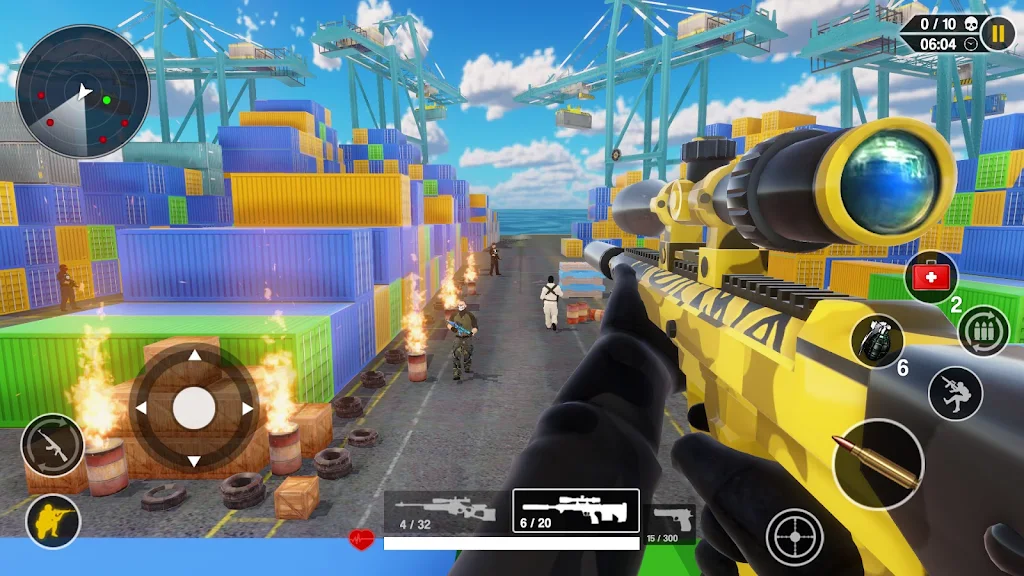 Sharp Shooter 3D Offline Games ภาพหน้าจอ 0