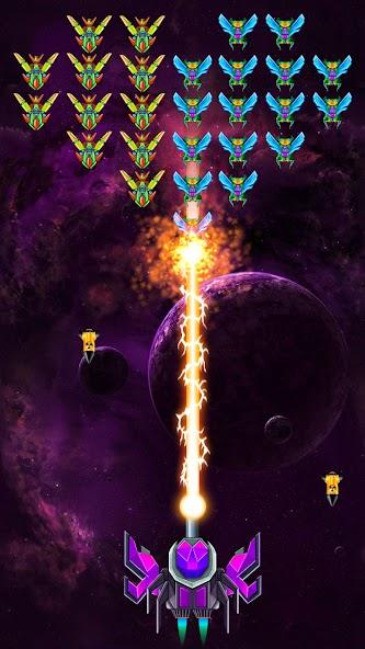 Galaxy Attack: Shooting Game Mod Schermafbeelding 2