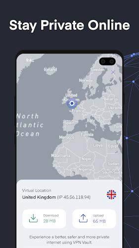VPN Vault - Super Proxy VPN Captura de pantalla 2