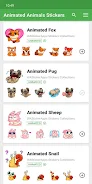 Animals Stickers WAStickerApps Screenshot 2