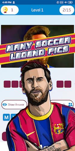 soccer player quiz ဖန်သားပြင်ဓာတ်ပုံ 3