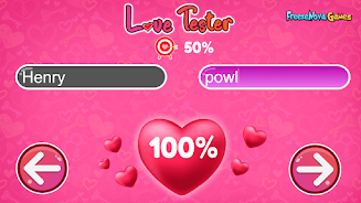 Love Tester Captura de tela 1