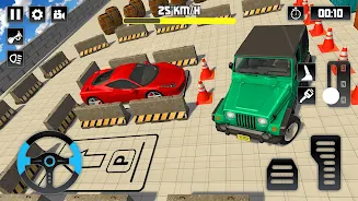 Jeep Parking Game - Prado Jeep Ekran Görüntüsü 1