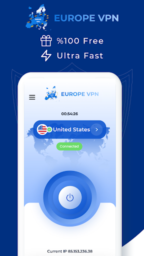 Europe VPN - Get Europe IP Capture d'écran 0