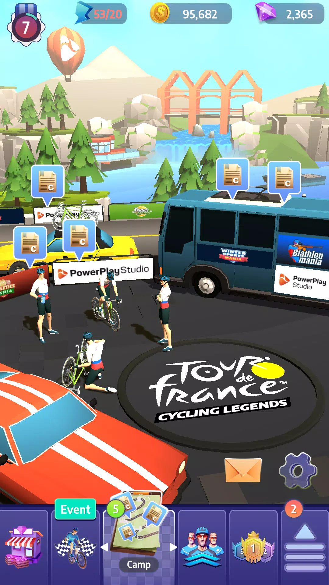 Tour de France Cycling Legends Screenshot 0