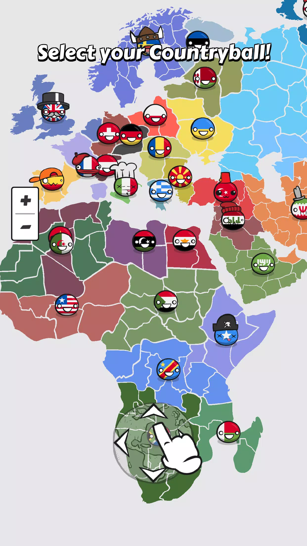 Schermata Country Balls: World War 0