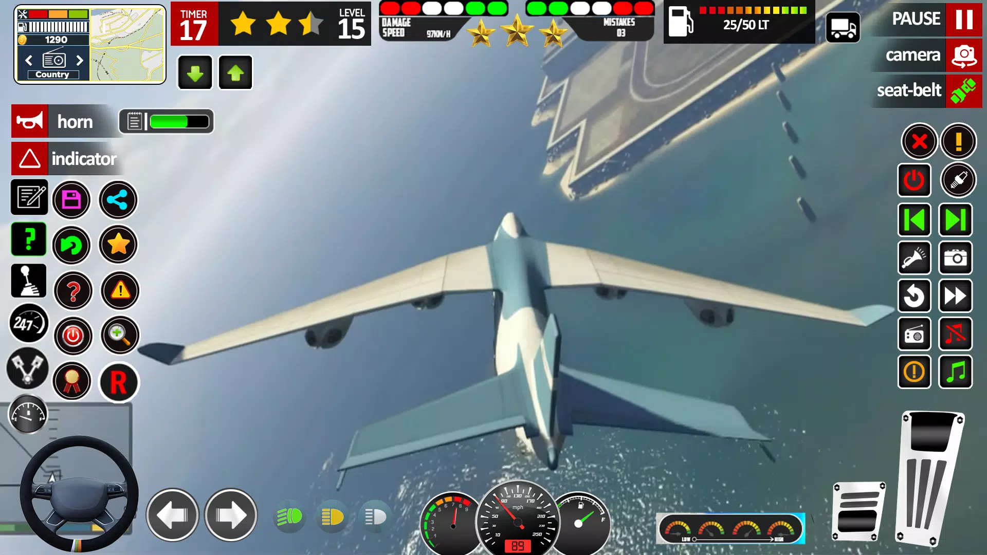 Schermata Plane Game Flight Simulator 3d 0