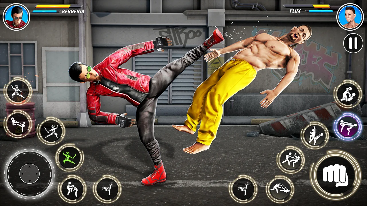 Kung Fu Games - Fighting Games Captura de tela 3