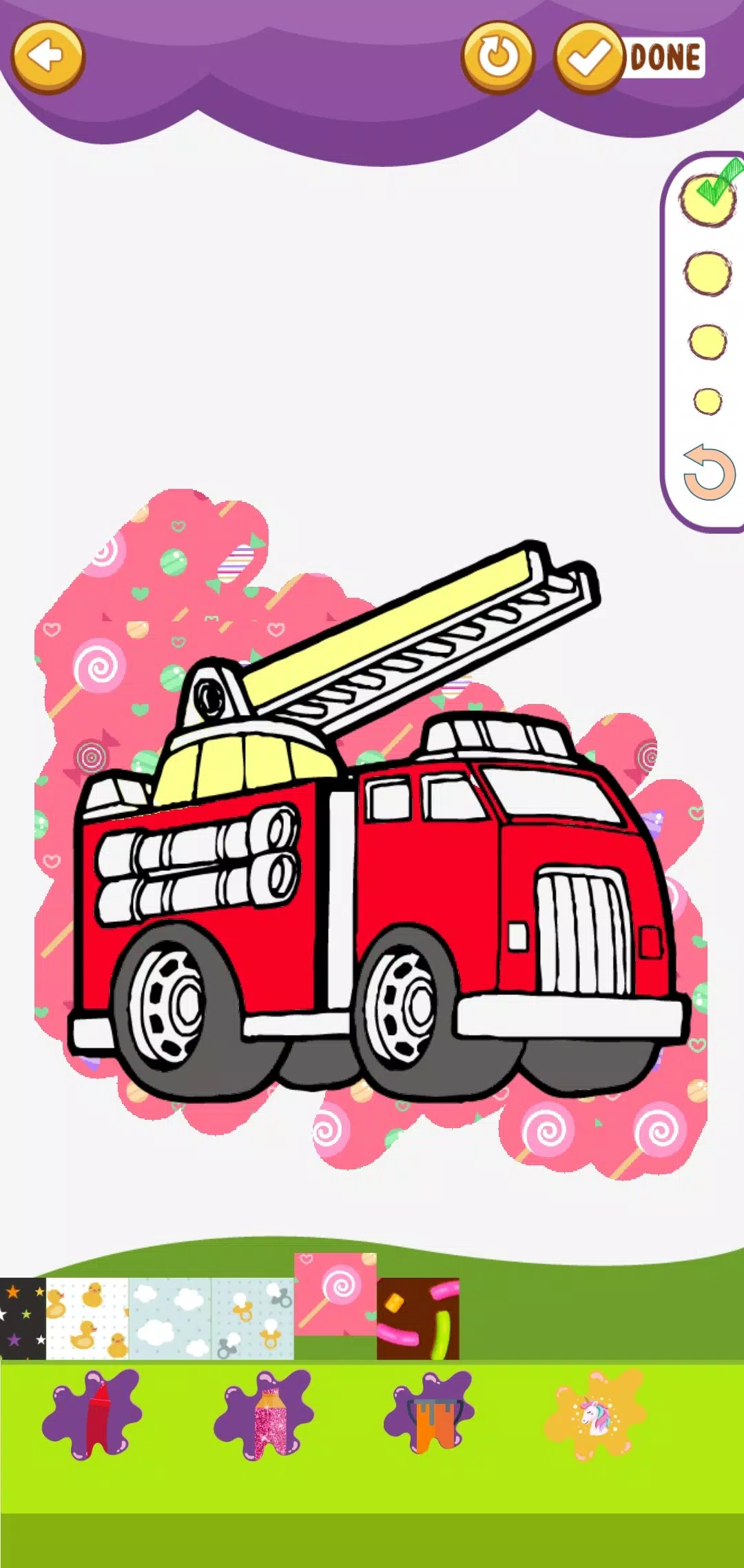 Trucks Coloring Pages Schermafbeelding 3