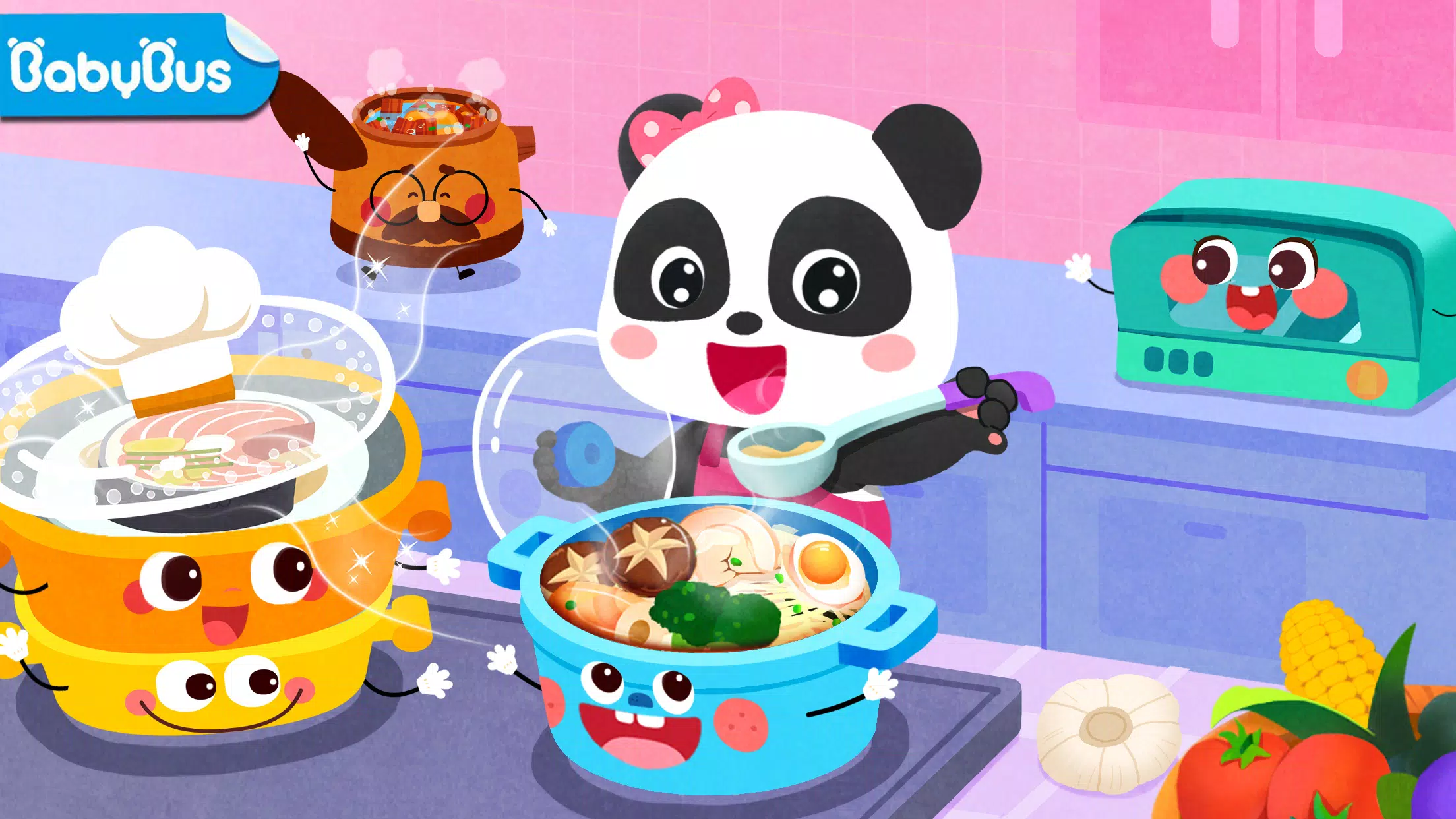 Baby Panda's Kitchen Party Captura de tela 0