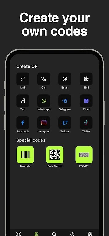 QR code Scanner & Creator Zrzut ekranu 2