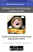 Sudais Audio Quran Offline JUZ应用截图第2张