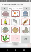 10 Food-groups Checker Easy ภาพหน้าจอ 0