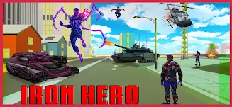 Spider Hero vs Iron Avenger ဖန်သားပြင်ဓာတ်ပုံ 1