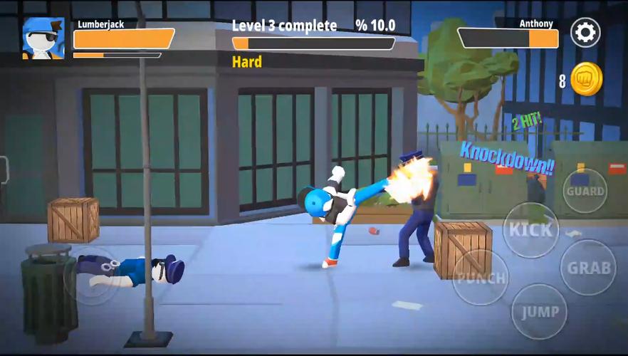 Street Hit - Clash Fighting Tangkapan skrin 2