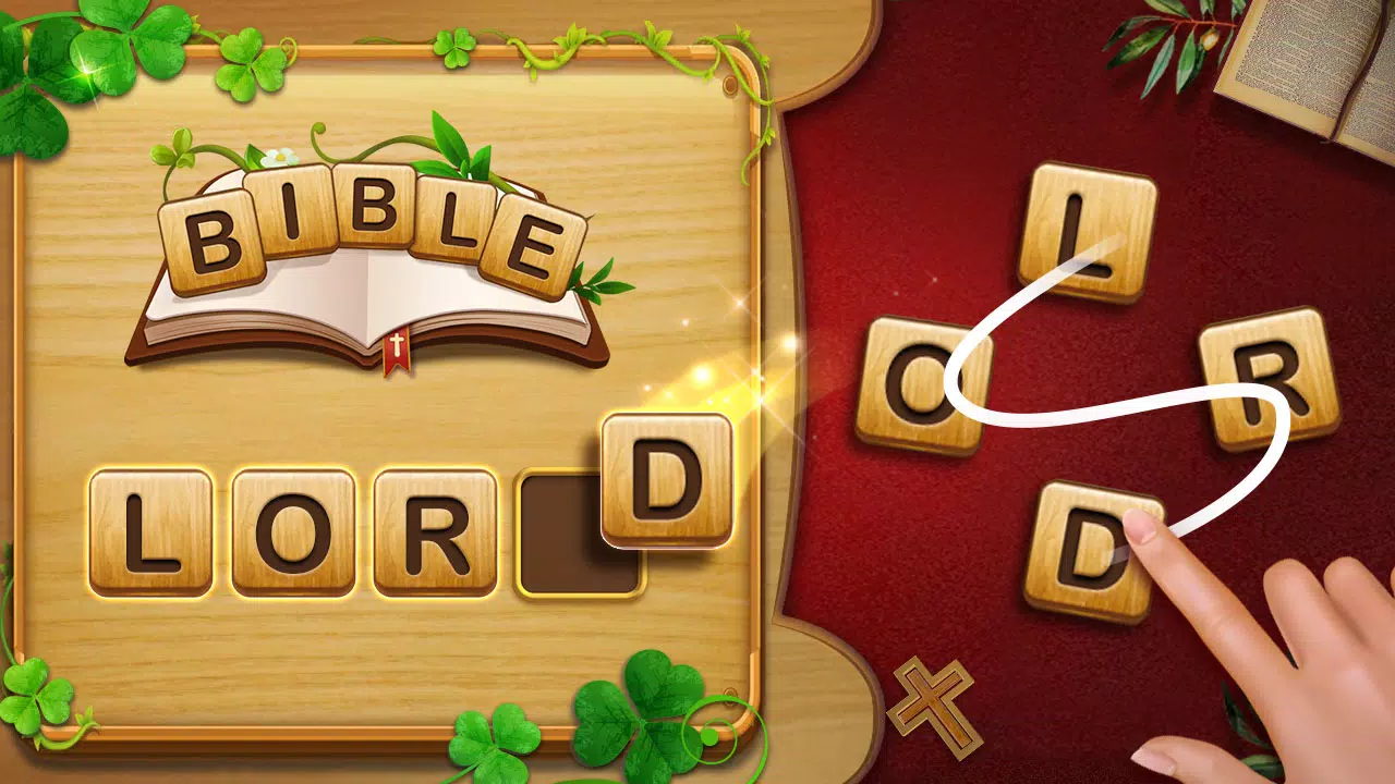 Bible Word Connect Puzzle Game应用截图第1张