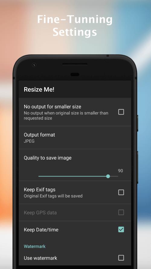 Resize Me! Pro স্ক্রিনশট 1