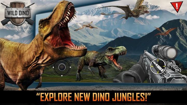 Real Dinosaur Shooting Games ဖန်သားပြင်ဓာတ်ပုံ 1