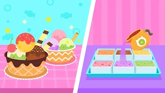 DuDu Dessert Shop DIY Games Tangkapan skrin 1
