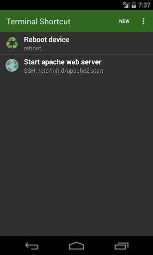 Terminal Shortcut Скриншот 0
