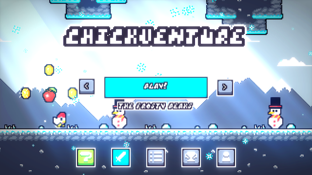 Schermata Chickventure: A Runner Game 1