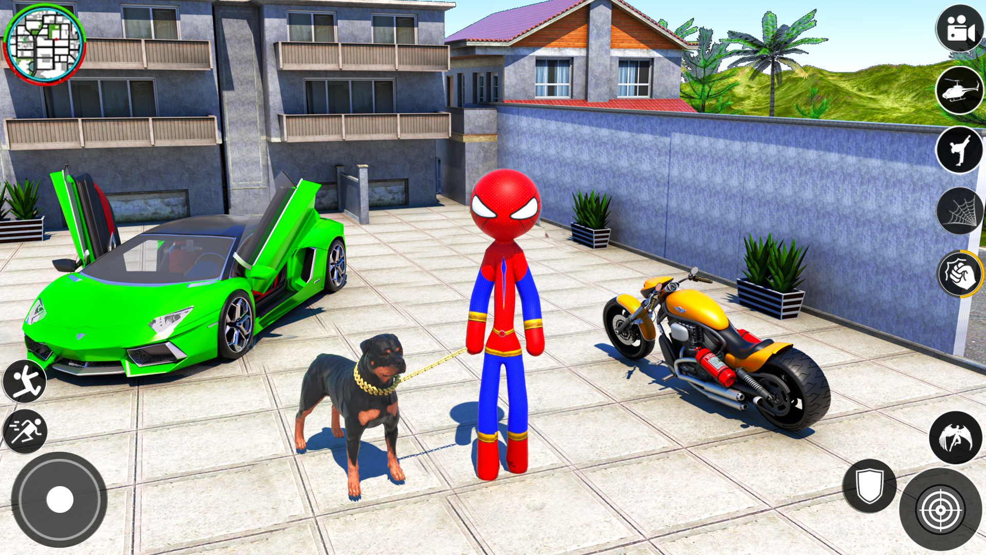 Schermata Spider Hero Man Game-Superhero 1