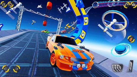 Ramp Car Stunts: Ramp Car Race Schermafbeelding 1